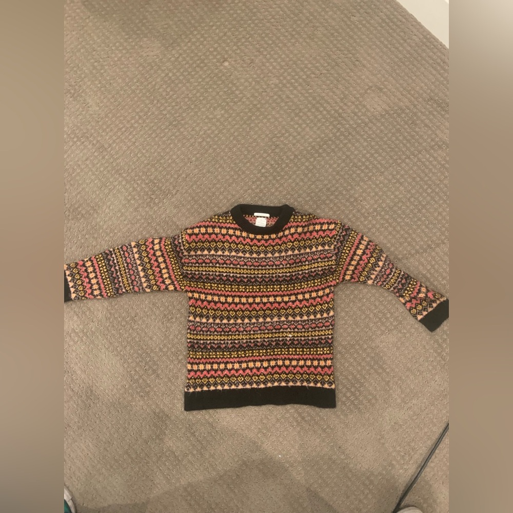 Cute knitted sweater